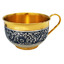 Серебряный чайный набор «Северная орхидея» - чашка 40080010А06 отдельно